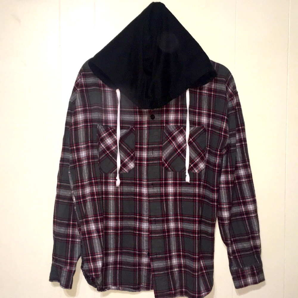 Men’s Hooded Flannel